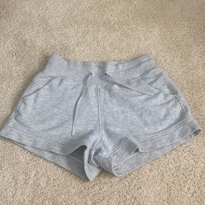 Lululemon grey sweatshorts